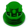 Dome knob green